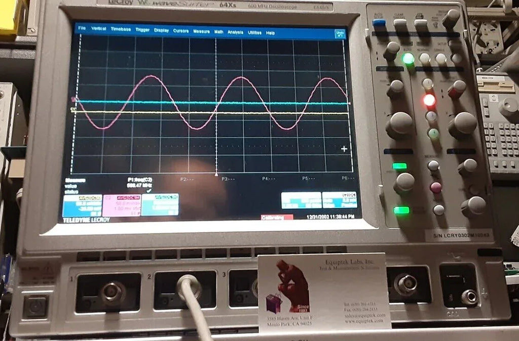 LeCroy WaveSurfer WR64Xs 600 MHz Digital Oscilloscope - ZYYKZ Test Equipment