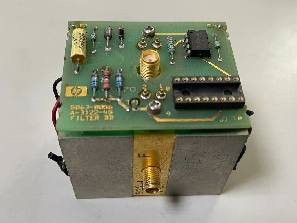 HP Agilent 5086-7616 A29 Broadband Amplifier/Filter 0.01-26.5 GHz for 8360 Series - ZYYKZ Test Equipment