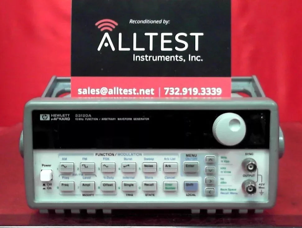 Agilent 33120A Function/Arbitrary Waveform Generator 15 MHz - ZYYKZ Test Equipment