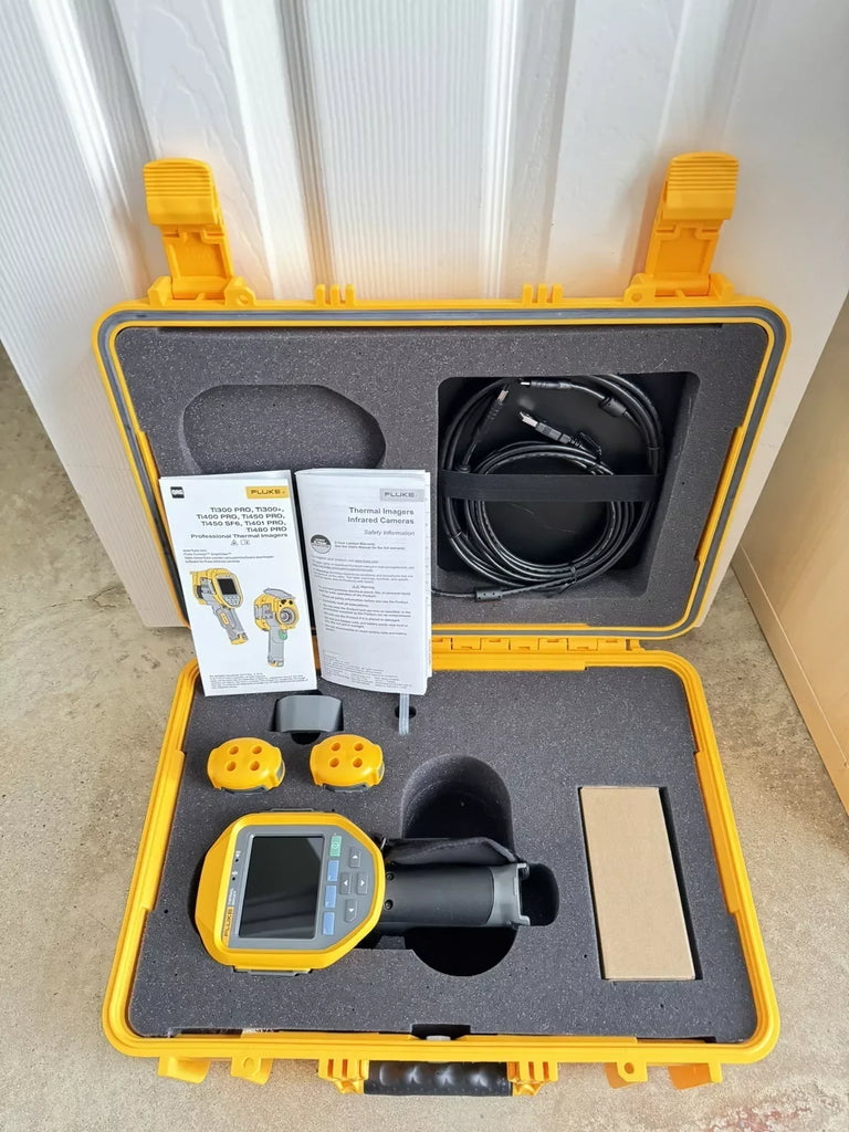 Fluke Ti480 PRO Thermal Imaging Camera 640x480, 60Hz with Dual Batteries & Charger - ZYYKZ Test Equipment
