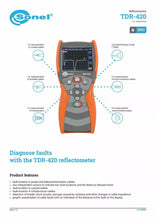 Load image into Gallery viewer, Sonel TDR-420 Time Domain Reflectometer - 6000m Range, 1% Accuracy