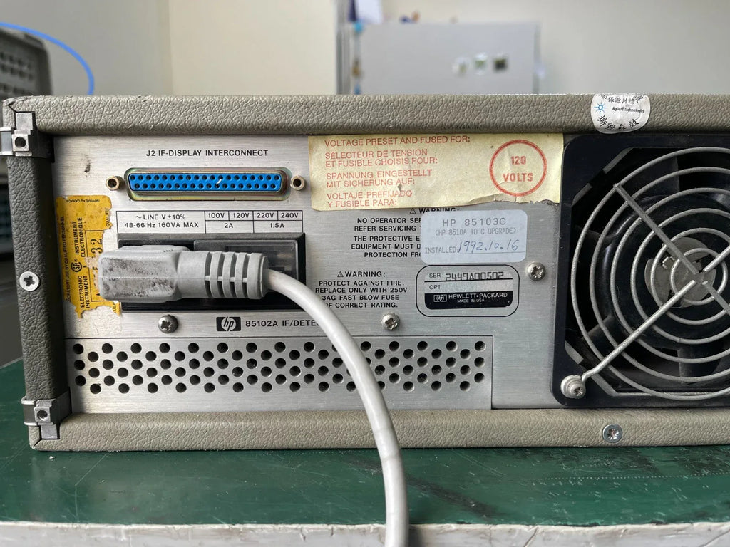 HP 8510A Network Analyzer with 85102A to 85103C Upgrade - ZYYKZ Test Equipment