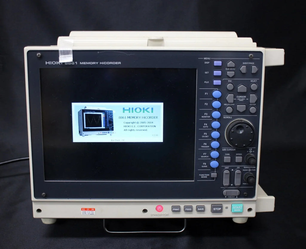 Hioki 8861 Memory HiCorder - High-Speed Data Logger and Oscilloscope - ZYYKZ Test Equipment
