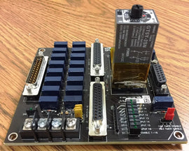 Solyndra 0100-20156 Rev 1 Generic Interlock PCBA with 16 Inputs - ZYYKZ Test Equipment