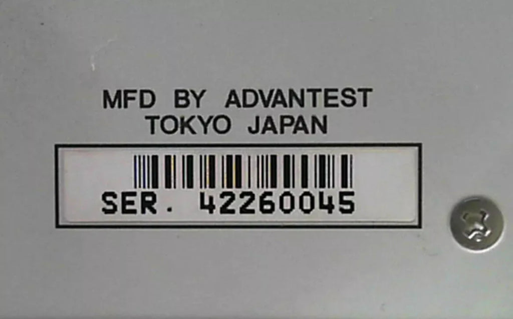 Advantest Q8383 Optical Spectrum Analyzer 500 to 1750 nm - ZYYKZ Test Equipment