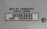 Advantest Q8383 Optical Spectrum Analyzer 500 to 1750 nm