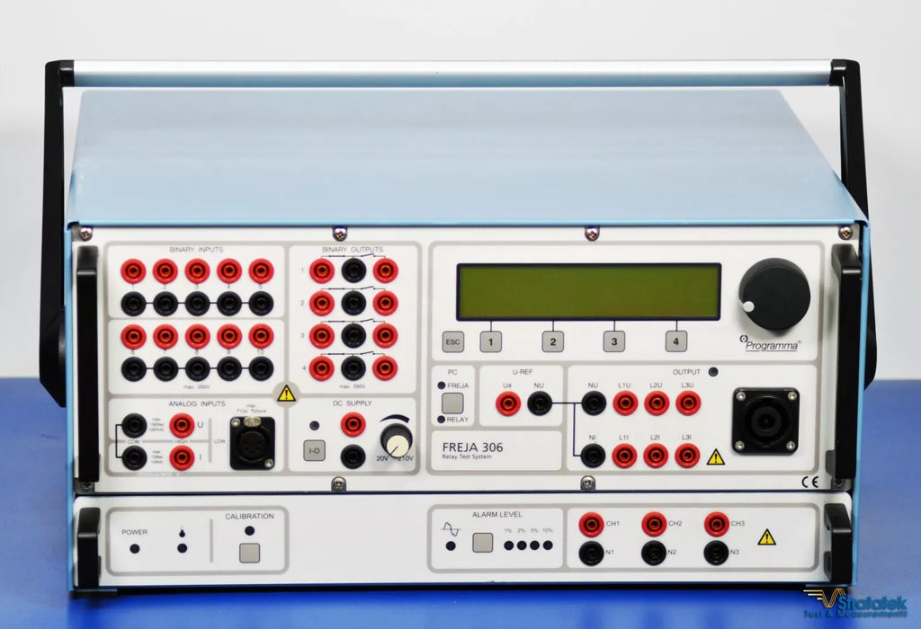Programma FREJA 306 Relay Test System with Amplifier