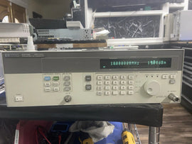 Agilent HP 83712B Signal Generator 0.01-20 GHz with Calibration & Options 1e1, 1e5, 1e8 Attenuator - ZYYKZ Test Equipment