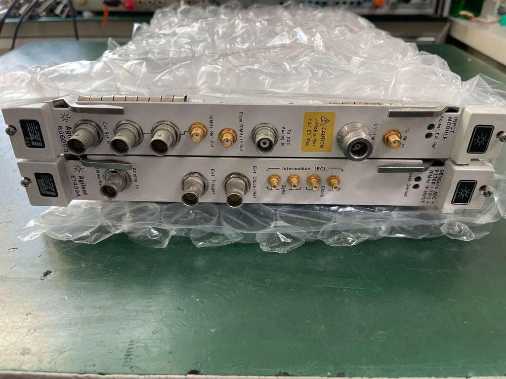 Agilent VXI 89605B and E1439A Modules for E8408A VXI Mainframe - One Lot - ZYYKZ Test Equipment