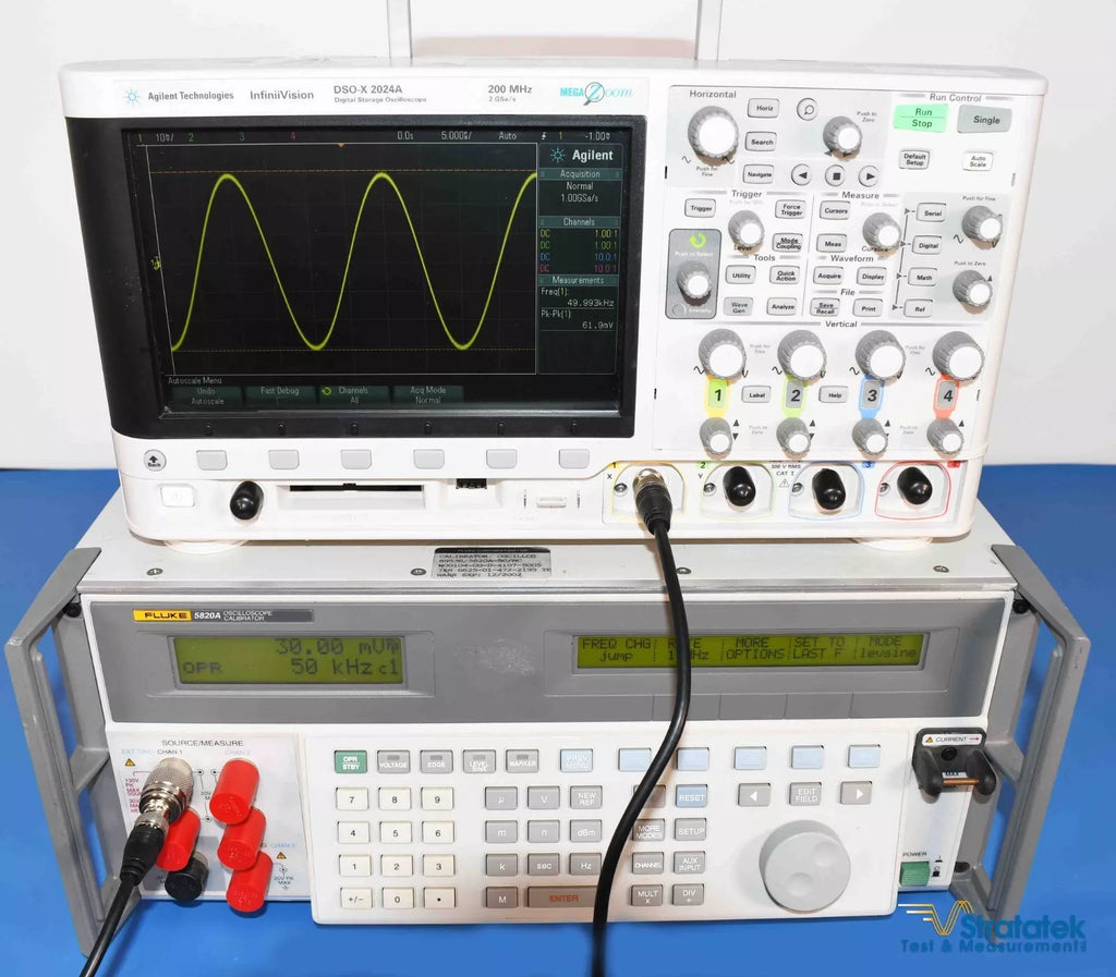 Fluke 5820A 600MHz 5-Channel Oscilloscope Calibrator