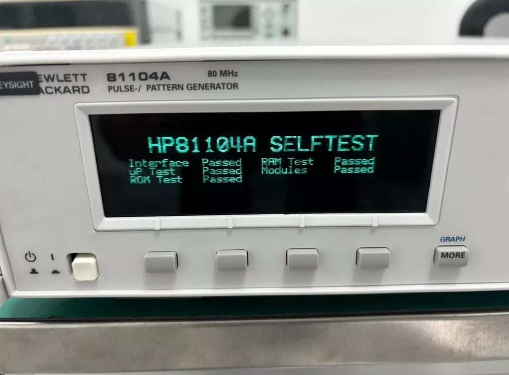Agilent 81104A 80 MHz Pulse/Pattern Generator - Used