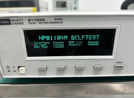 Agilent 81104A 80 MHz Pulse/Pattern Generator - Used