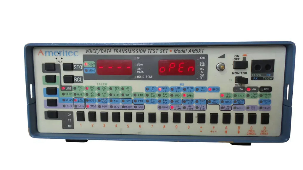 Ameritec AM5XT Voice and Data Transmission Test Unit - ZYYKZ Test Equipment