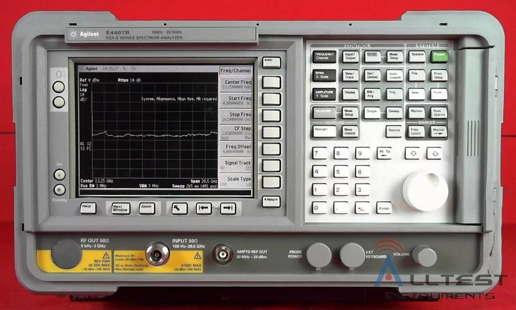 Agilent E4407B ESA-E Portable Spectrum Analyzer 26.5 GHz - ZYYKZ Test Equipment