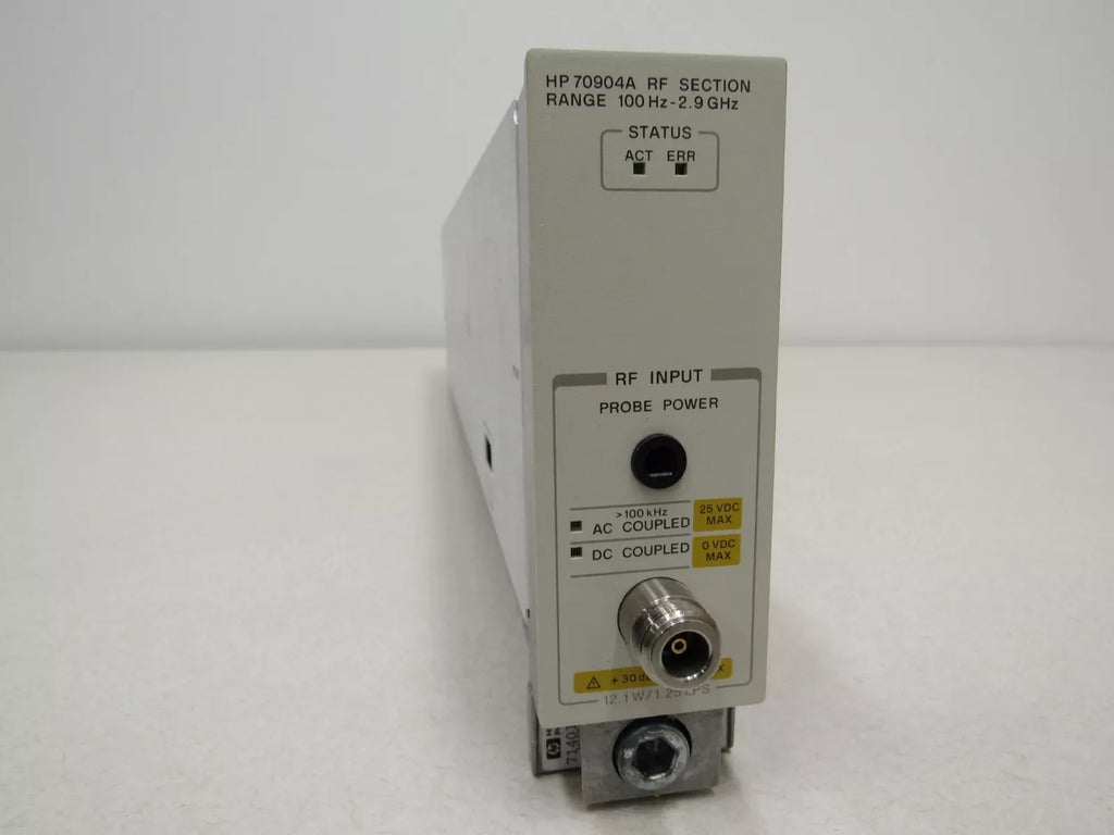 Agilent 70904A RF Input Section Module - ZYYKZ Test Equipment