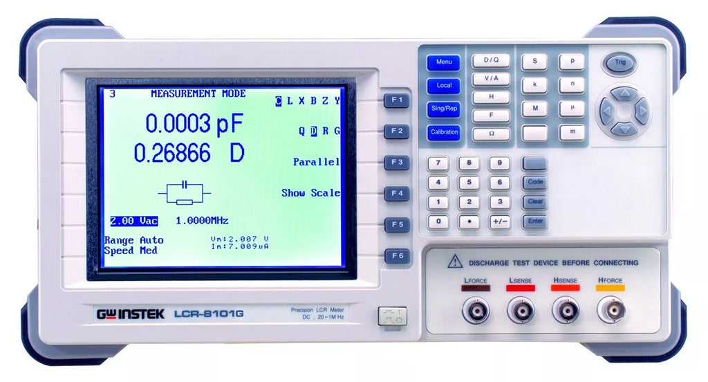 GW Instek LCR-8105G Precision LCR Meter - 20Hz to 5MHz with 0.1% Accuracy