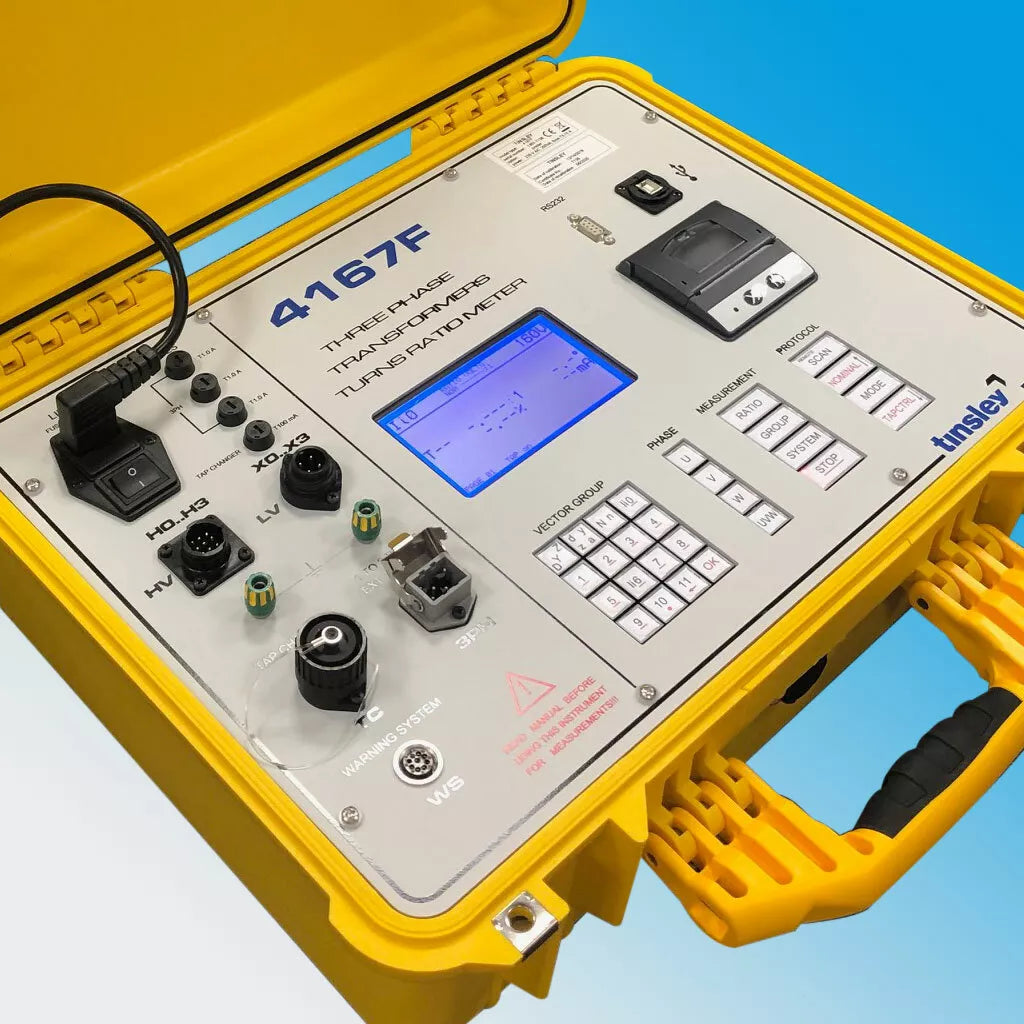 Tinsley 4167F Portable Transformer Ratiometer - 3 Phase Turns Ratio Test Set