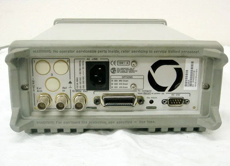 Agilent 53181A 3 GHz High-Precision Frequency Counter - ZYYKZ Test Equipment