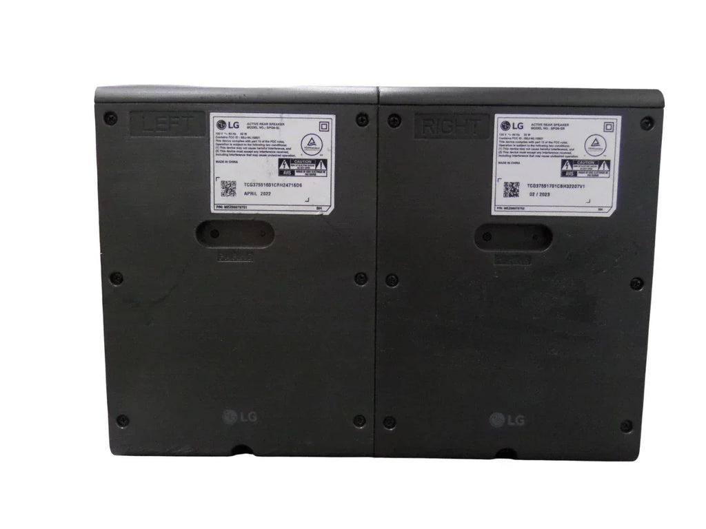 LG SPQ9-SR Active Left & Right Rear Surround Sound Speakers - ZYYKZ Test Equipment