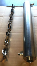 Load image into Gallery viewer, OMC B16 Jacketed Stainless Steel Heat Exchanger, 6 Diameter x 48 Length with 2 Spiral Blades - ZYYKZ Test Equipment
