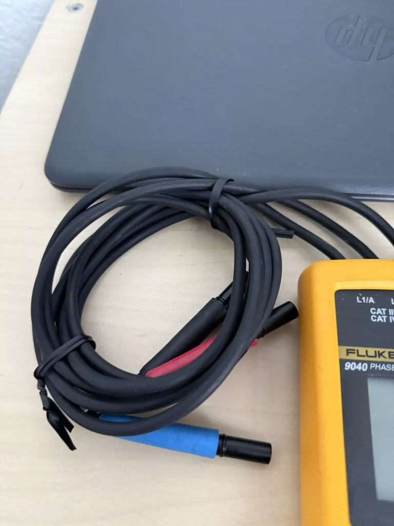 Fluke 9040 Digital Phase Rotation Indicator Meter with Accurate Phase Detection - ZYYKZ Test Equipment