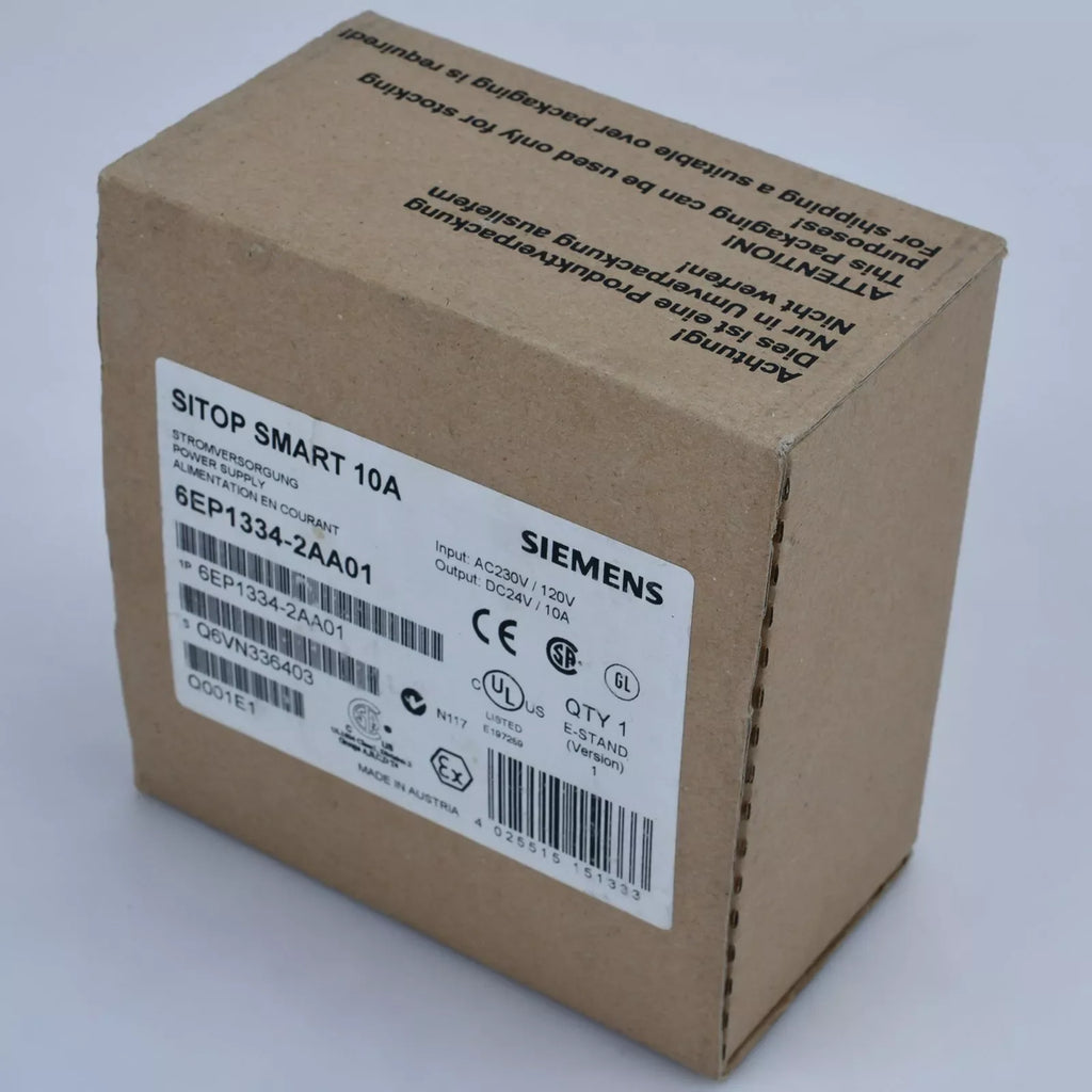 Siemens 6EP1334-2AA01 Industrial Power Supply Unit 24V 6.5A - ZYYKZ Test Equipment