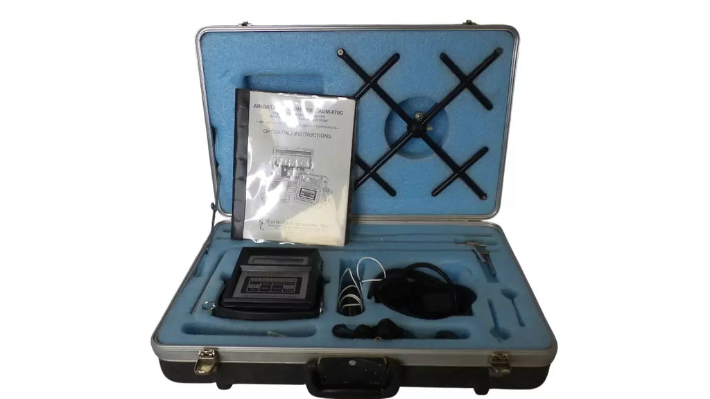 Shortridge ADM 870 Airdata Multimeter – Precision Air Velocity & Pressure Measurement - ZYYKZ Test Equipment