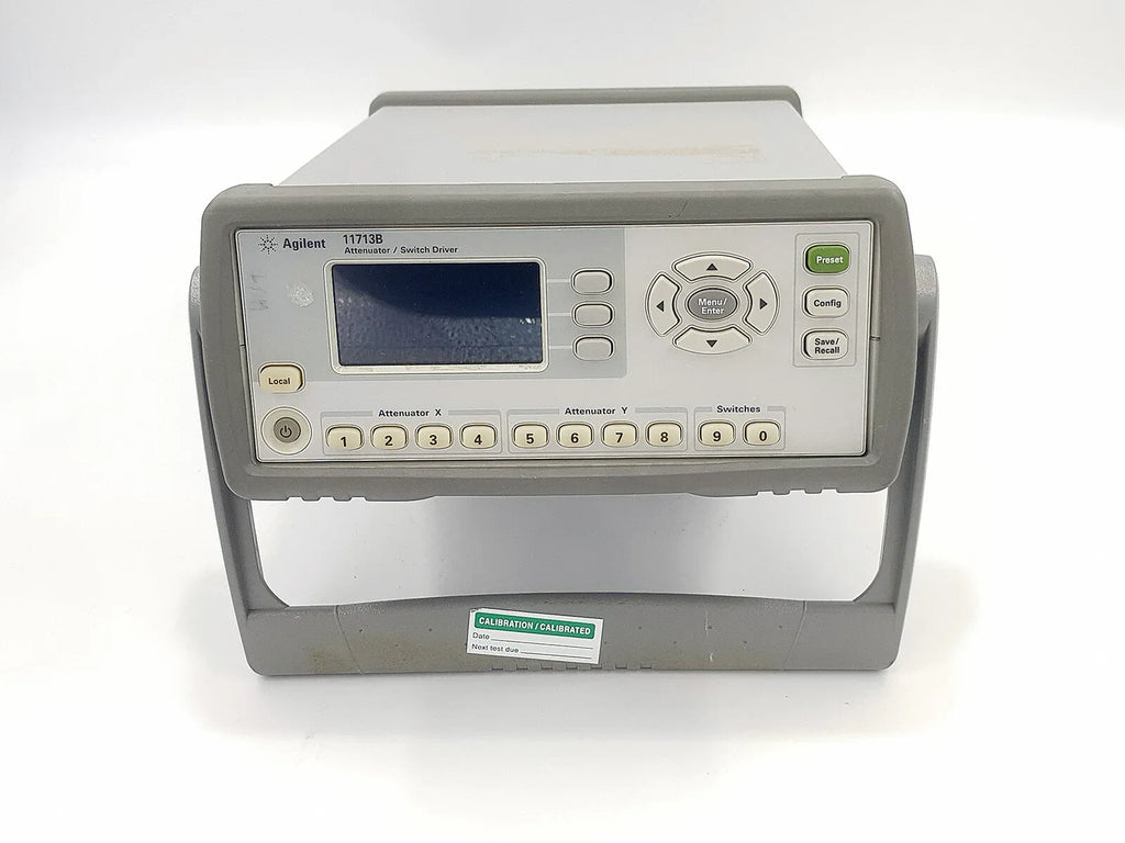 Agilent 11713B RF Attenuator and Switch Driver Module - ZYYKZ Test Equipment