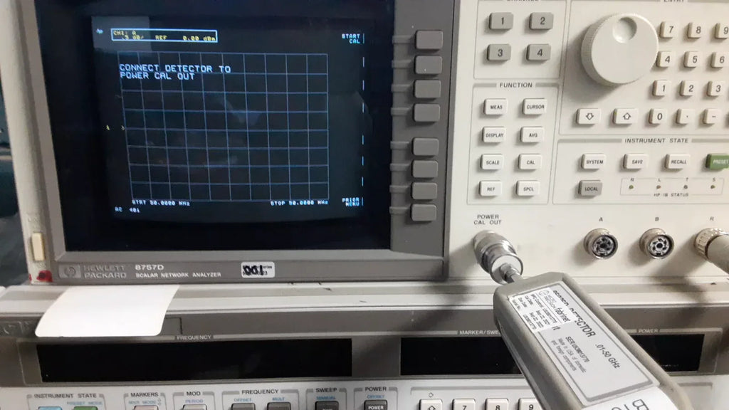 Agilent 85025D RF Detector Module for 8757 Series Network Analyzers - ZYYKZ Test Equipment