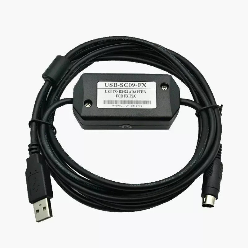 Mitsubishi USB-SC09-FX USB PLC Programming Cable for FX Series - ZYYKZ Test Equipment