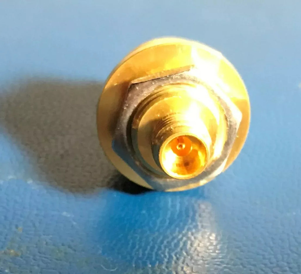 Keysight Agilent 5062-7243 2.4mm Female to 2.4mm Female Chassis Bulkhead Adapter - ZYYKZ Test Equipment