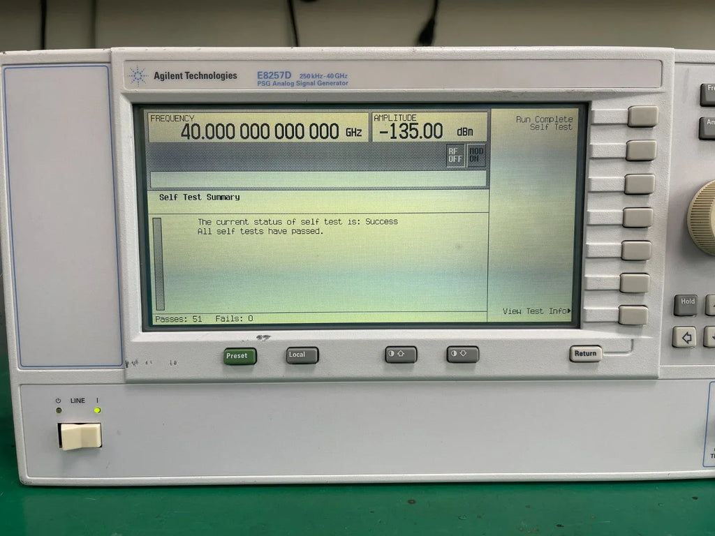 Agilent E8257D PSG Analog Signal Generator 250 kHz to 40 GHz - ZYYKZ Test Equipment