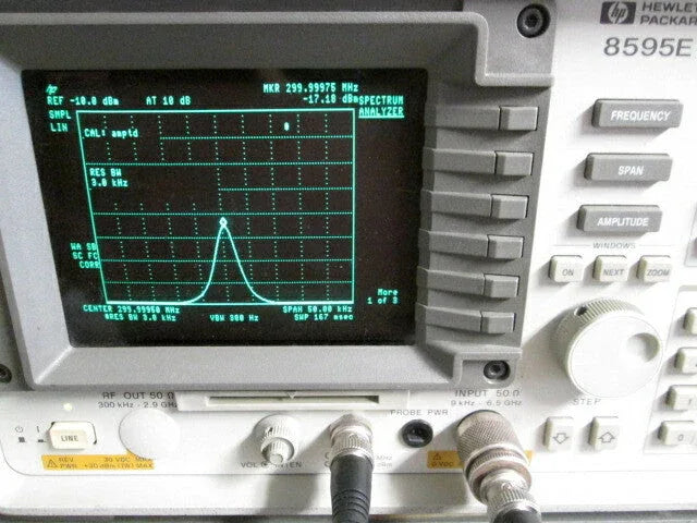 HP 6.5 GHz Portable Spectrum Analyzer - ZYYKZ Test Equipment