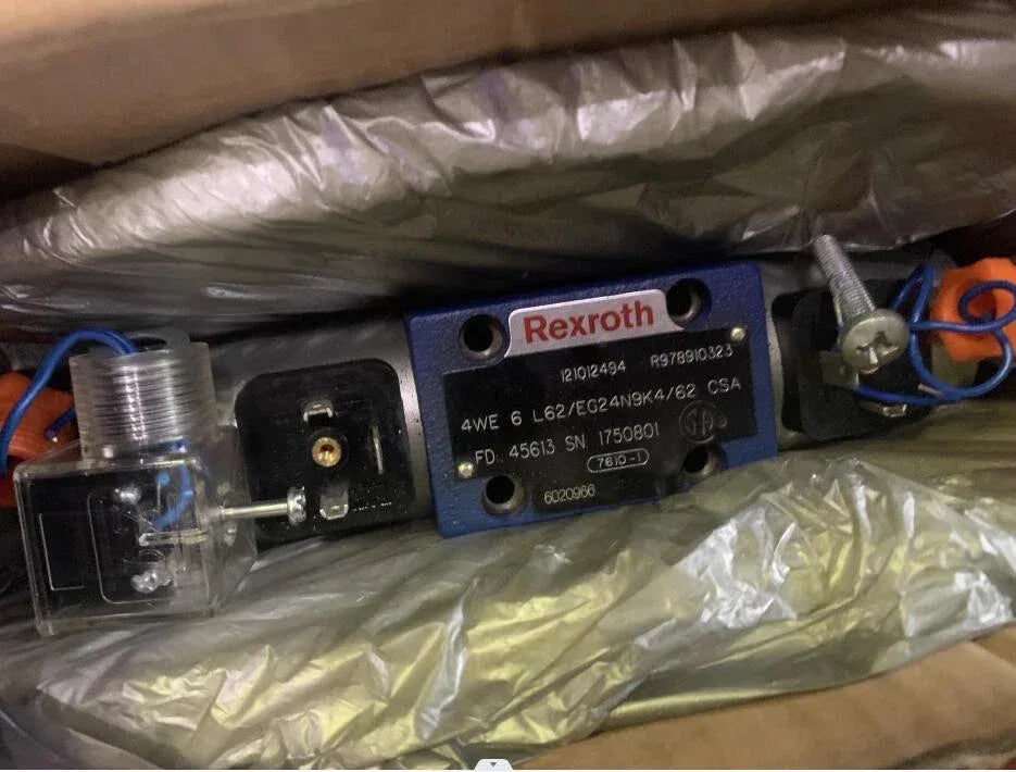 Rexroth 4WE6 L62/EG24N9K4/62 Hydraulic Directional Control Valve R978910323 - ZYYKZ Test Equipment