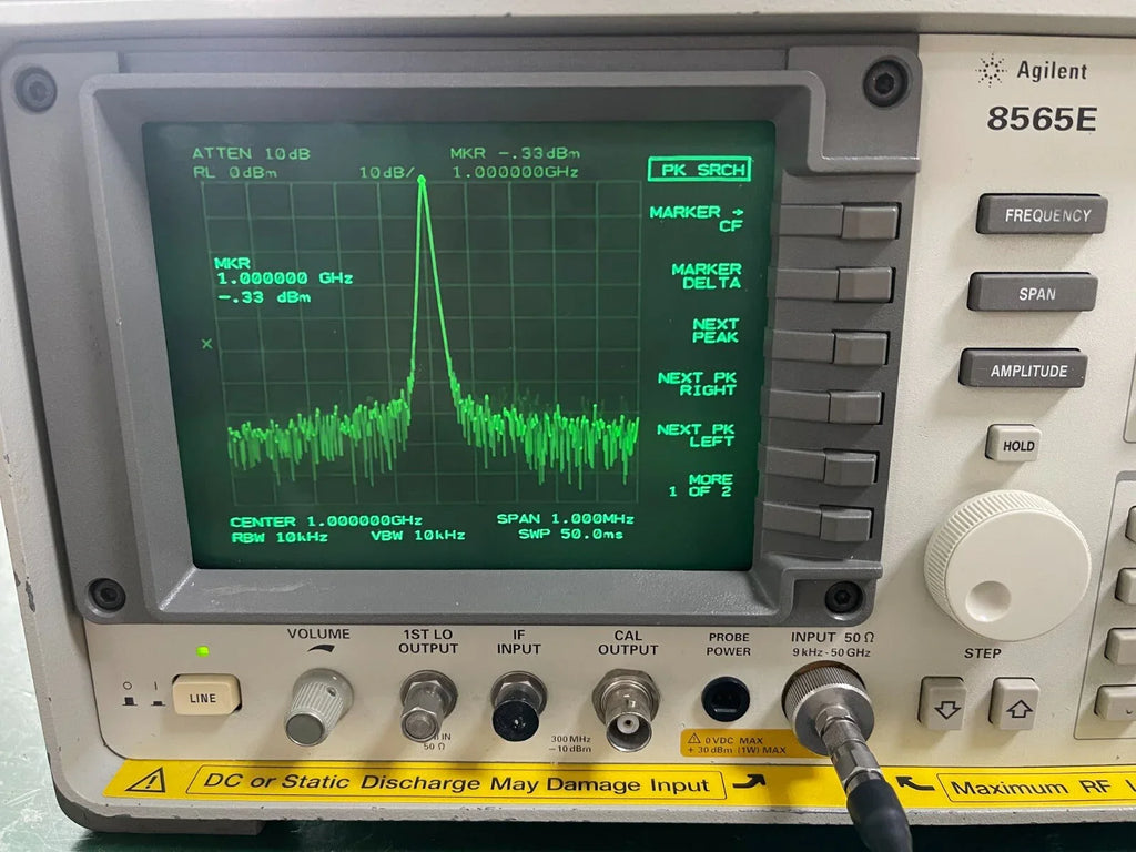 Keysight 8565E Spectrum Analyzer 9 kHz to 50 GHz - ZYYKZ Test Equipment