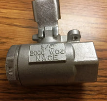 Load image into Gallery viewer, NIBCO NL94Q78 T580S6R66LL ¾” Stainless Steel Threaded Ball Locking Lever, 2PC - ZYYKZ Test Equipment