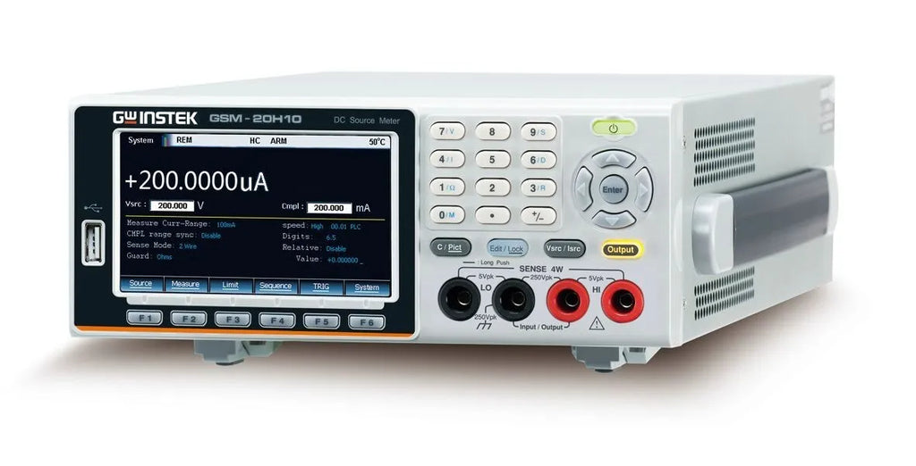 GW Instek GSM-20H10G Precision Source Meter 210V/1.05A/22W SMU with GPIB