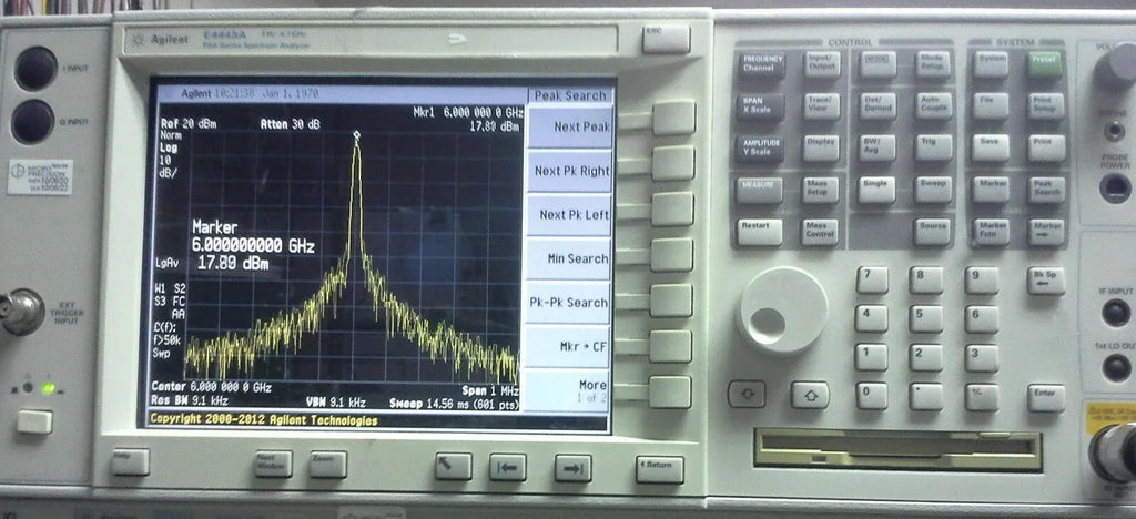 Keysight E4443A Handheld Spectrum Analyzer 9 kHz to 3 GHz - ZYYKZ Test Equipment