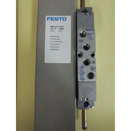 Festo MFH-5/3E-1/8-B 5/3-Way Pneumatic Solenoid Valve - ZYYKZ Test Equipment
