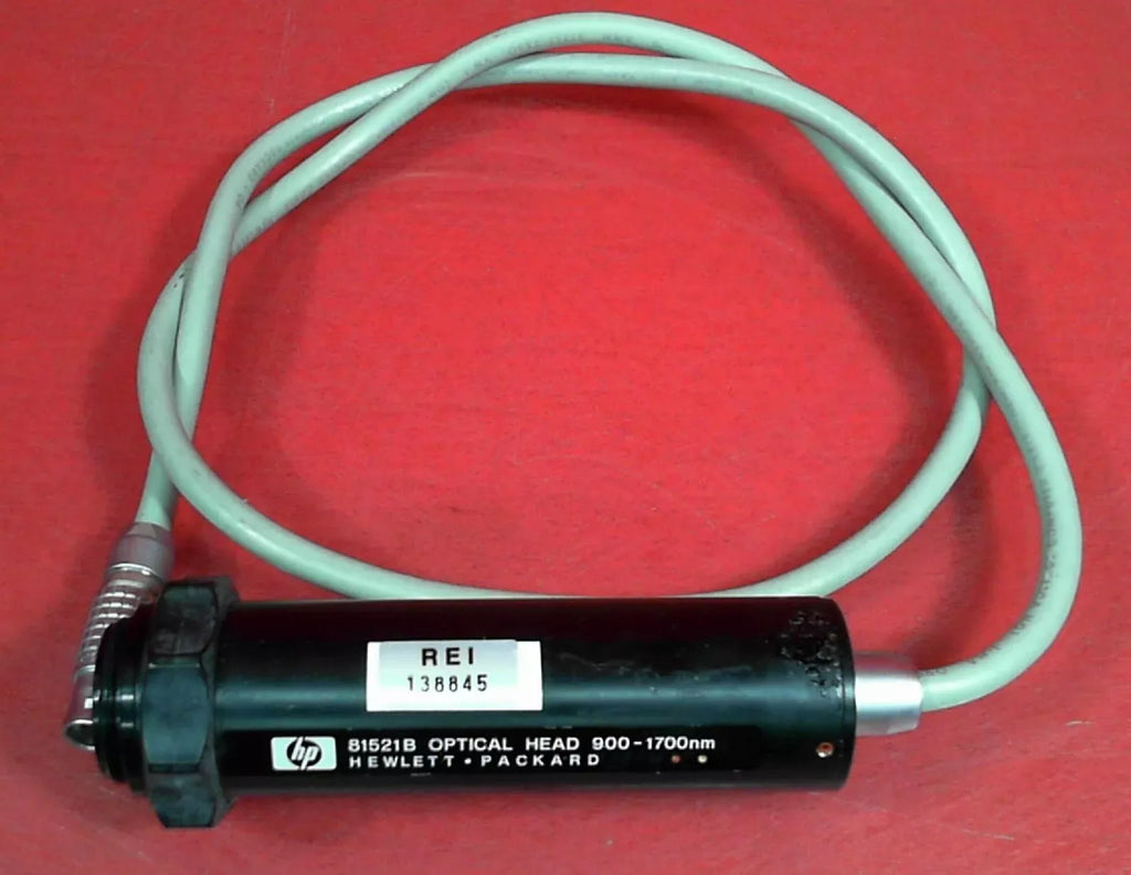 HP 81521B Optical Head Ge Photodetector +3 to -80 dBm, 900 to 1700 nm - ZYYKZ Test Equipment