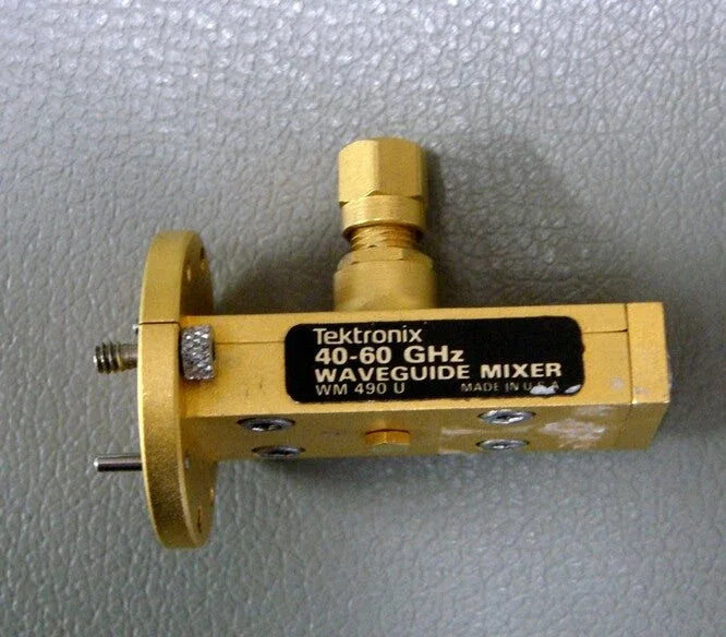 Tektronix 40-60 GHz Waveguide Mixer for High-Frequency Signal Conversion - ZYYKZ Test Equipment