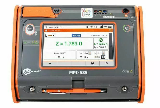 Sonel MPI-535 Multifunction Electrical Installation Meter 1000V 3 GΩ