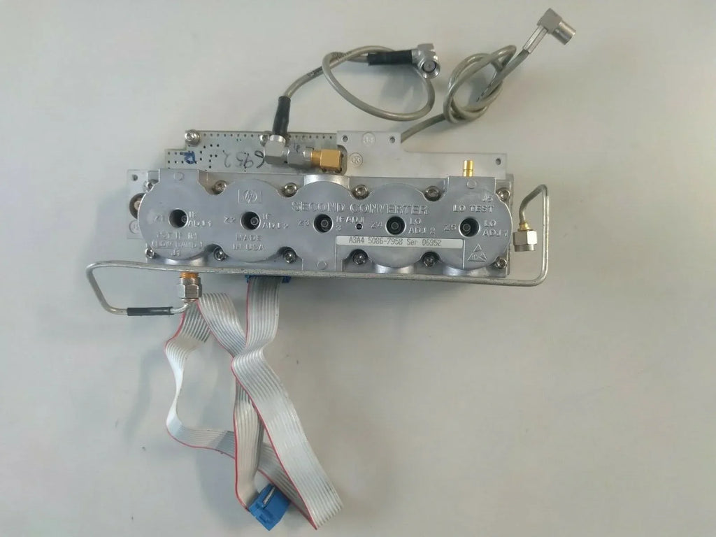 HP Agilent 5086-7958 A3A4 Second Converter Assembly with Cables - ZYYKZ Test Equipment