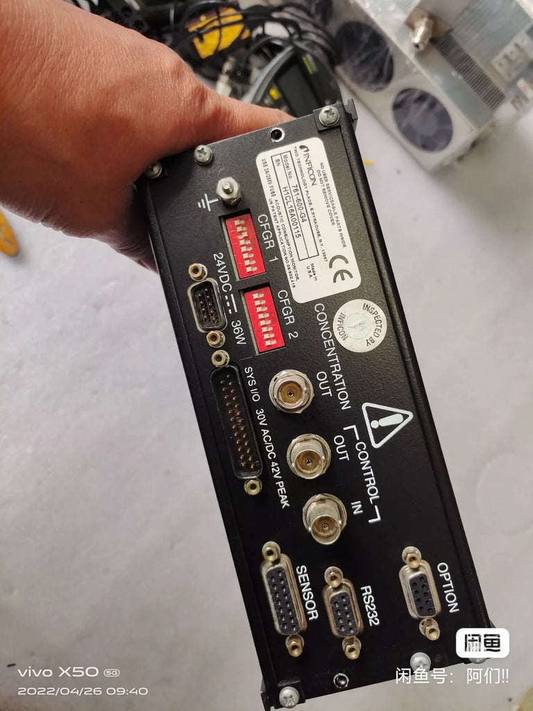 Inficon 761-600-G4 Vacuum Leak Detector - Used, Fully Tested