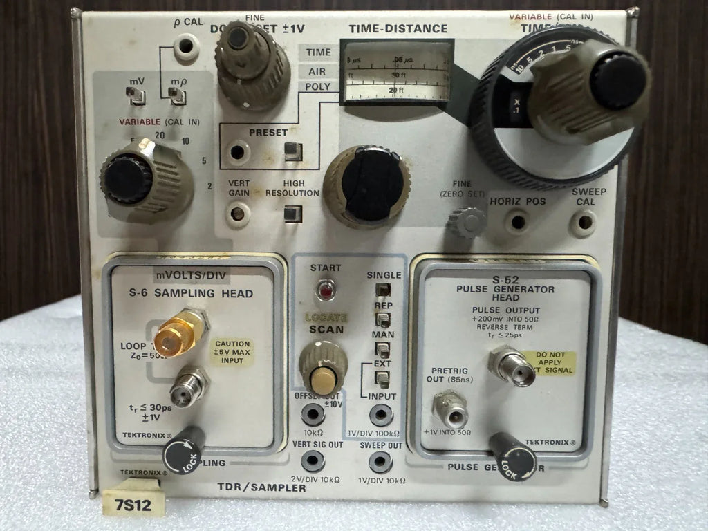 7S12 Time Domain Reflectometer (TDR) Sampler - ZYYKZ Test Equipment