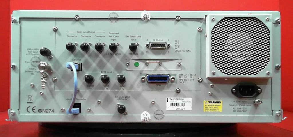 Anritsu MG3700A Vector Signal Generator 250 kHz to 3.0 GHz - ZYYKZ Test Equipment