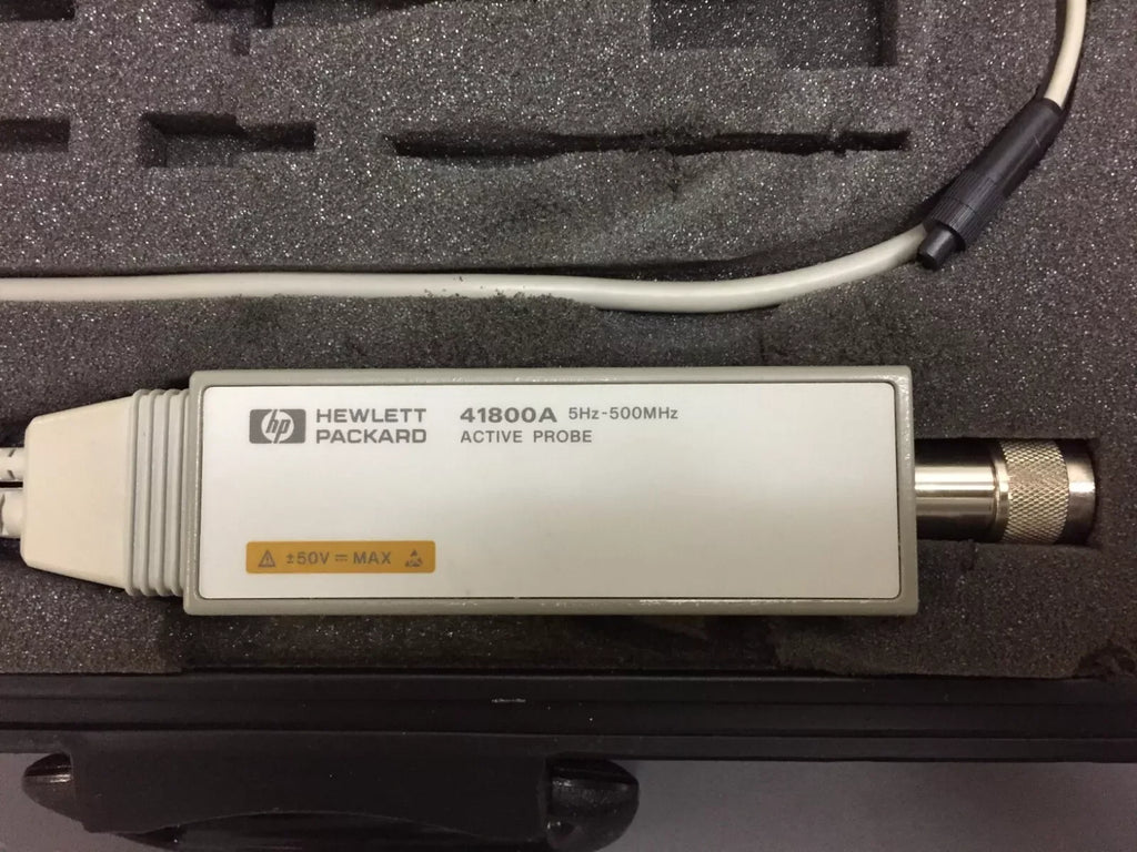 Keysight 41800A Active Oscilloscope Probe, 5 Hz to 500 MHz with Special Head - ZYYKZ Test Equipment