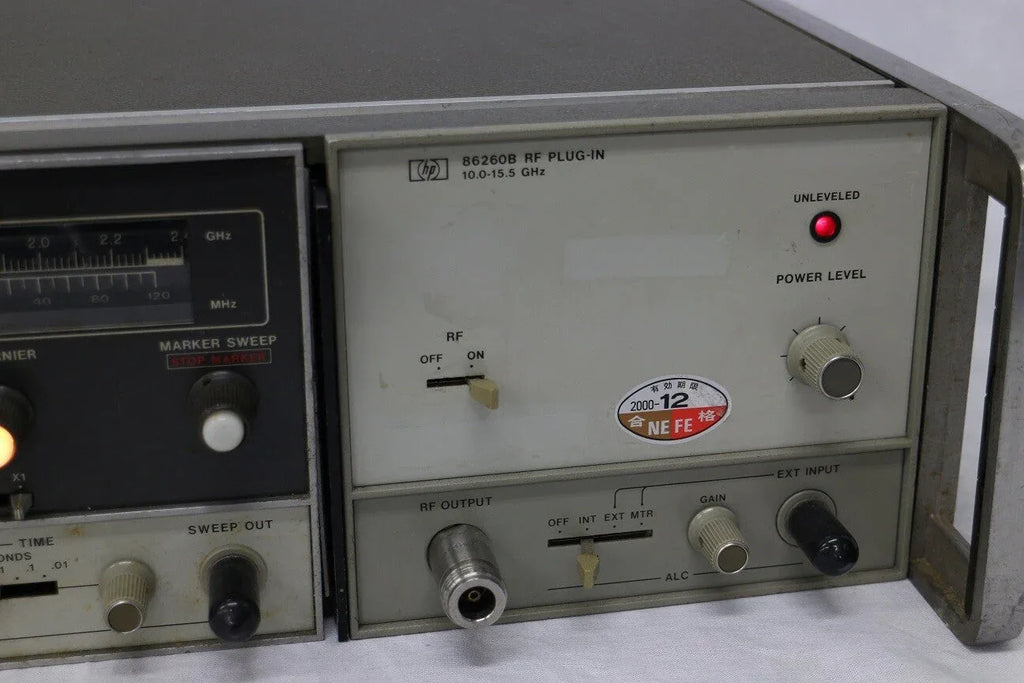 HP 10-15.5GHz RF Sweep Signal Generator - ZYYKZ Test Equipment
