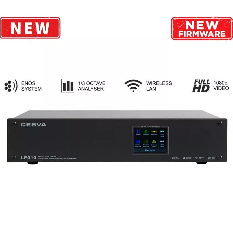 CESVA LF010 Acoustic Limiter - Sound Level Limiter Analyzer & Frequency Recorder