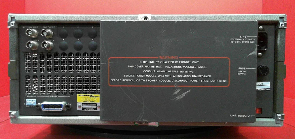 HP 8161A Programmable Pulse Generator 100 MHz - ZYYKZ Test Equipment
